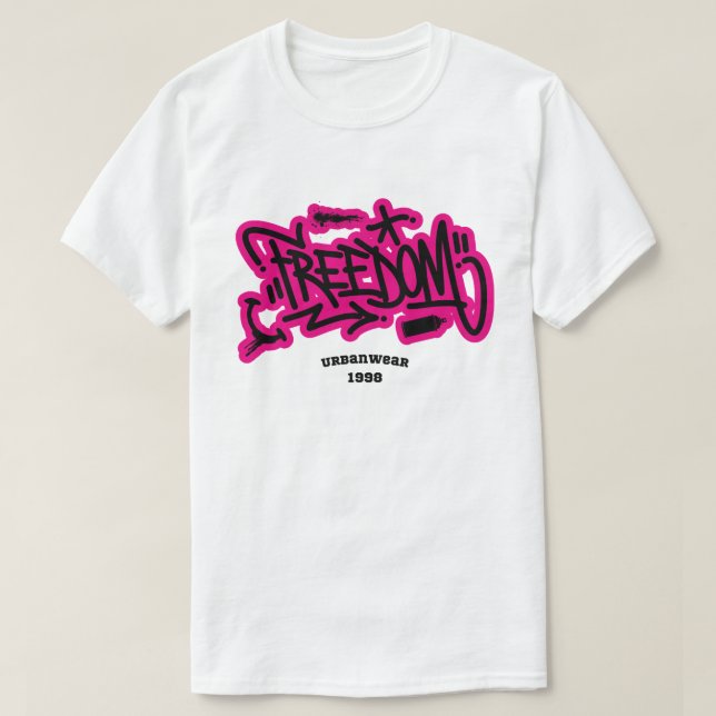 Graffiti Freedom T-Shirt (Design vorne)