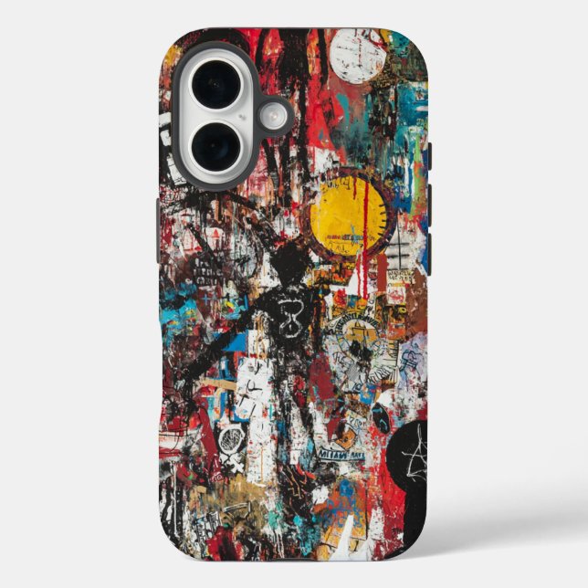 Graffiti Frequency Phone Case (Rückseite)