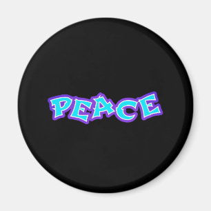 Graffiti Frieden Magnet