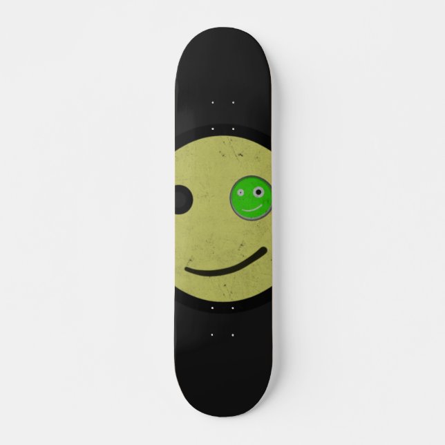 Graffiti Friends Smile Skateboard (Vorne)