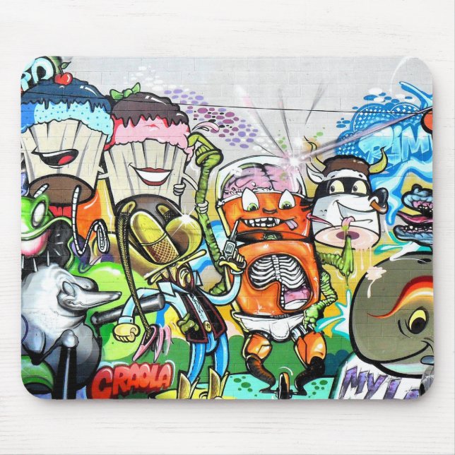 Graffiti Fun Mousepad (Vorne)