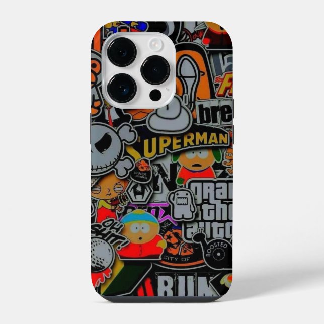 Graffiti Gaming iPhone Hülle (Rückseite)