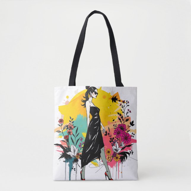 Graffiti-Garten Muse Riso Doppelseitig🎨🌿 (Vorderseite)