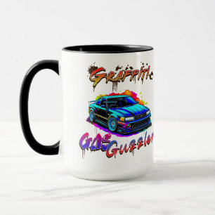 GRAFFITI GAS GUZZLER - FAHRZEUG TASSE