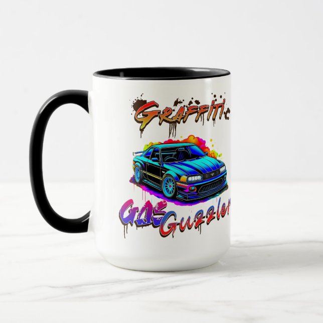 GRAFFITI GAS GUZZLER - FAHRZEUG TASSE (Links)