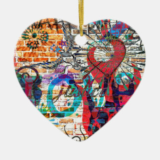 Graffiti-Gerechtigkeit Keramikornament