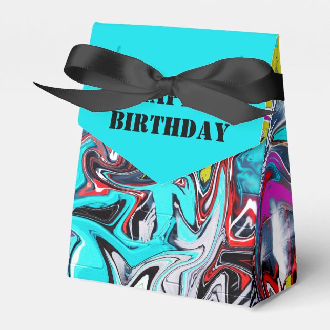 Graffiti Geschenkschachtel (Vorderseite)