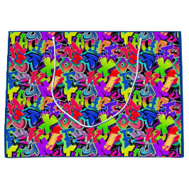 Graffiti Große Geschenktüte