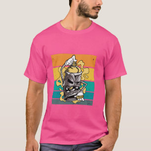 Graffiti Grump Spray Fury Tagging Titan Street Art T-Shirt