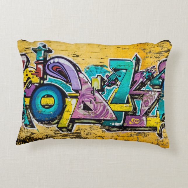 Graffiti, Grundarfjordur, Island Dekokissen (Rückseite)