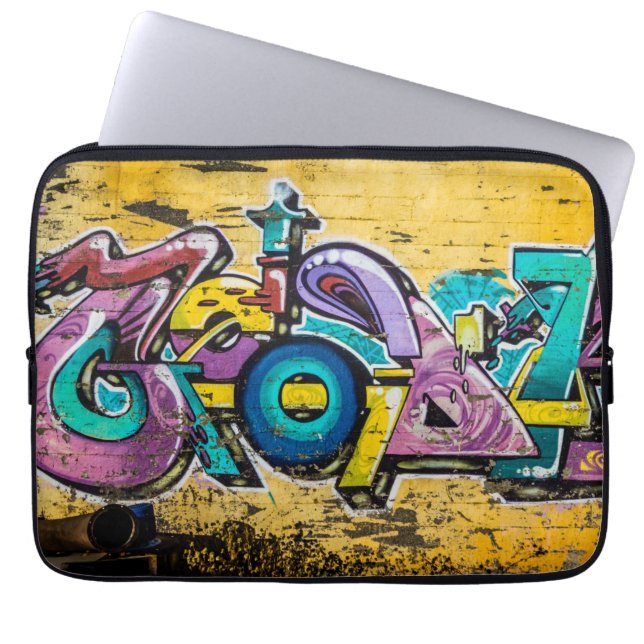 Graffiti, Grundarfjordur, Island Laptopschutzhülle (Vorderseite)