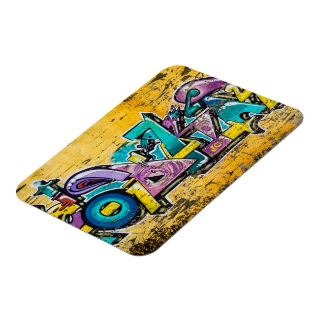 Graffiti, Grundarfjordur, Island Magnet (Linke Seite)