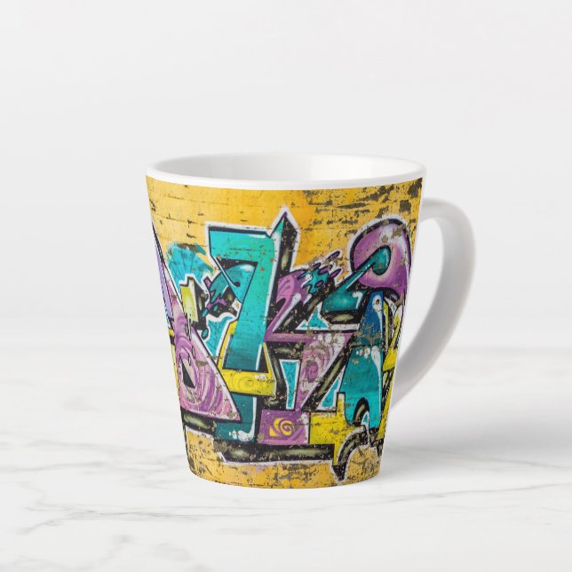 Graffiti, Grundarfjordur, Island Milchtasse (Rechte Ecke)