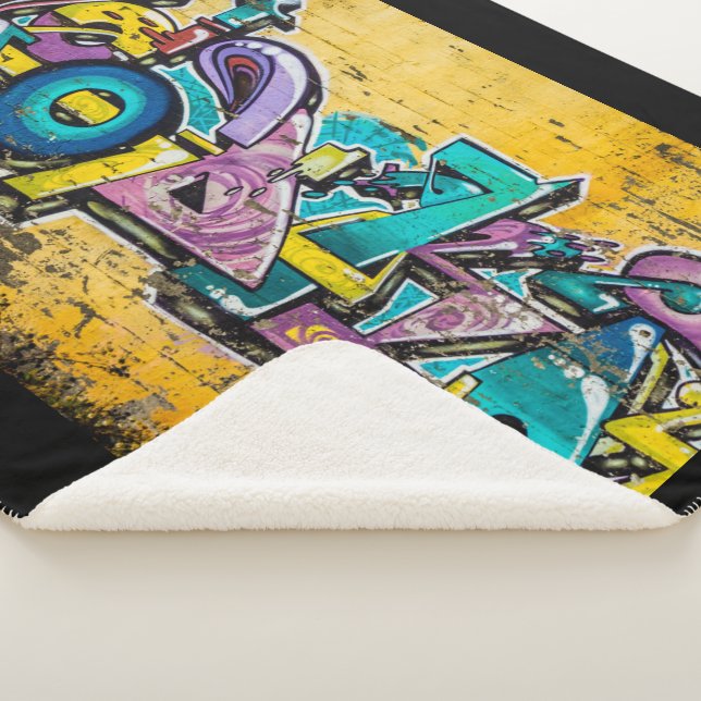 Graffiti, Grundarfjordur, Island Sherpadecke (3/4)