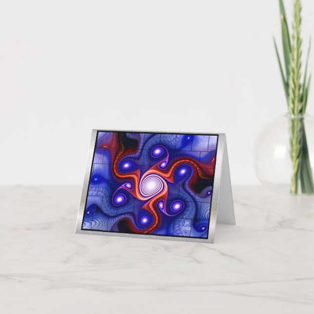 GRAFFITI-GRUSS-KARTEN KARTE (Vorderseite)