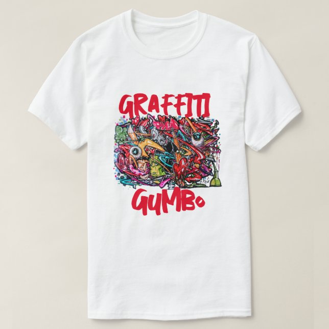 Graffiti Gumbo T - Shirt (Design vorne)