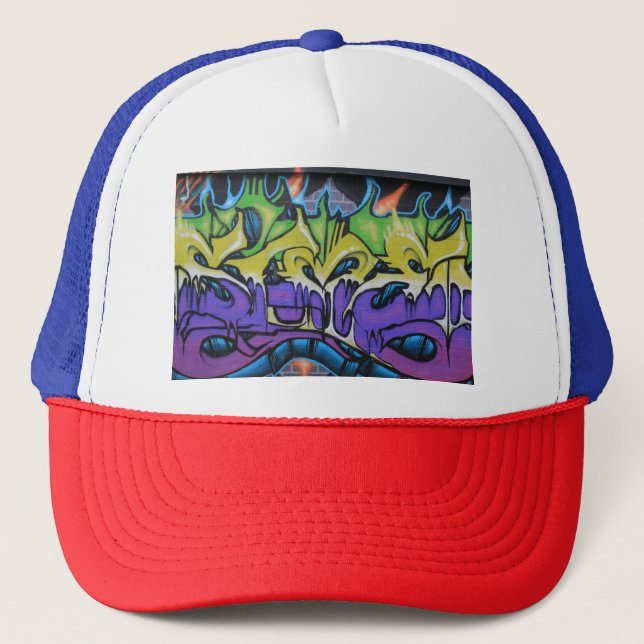Graffiti hat! truckerkappe (Vorderseite)