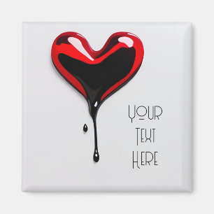 Graffiti heart Magnet art Deko