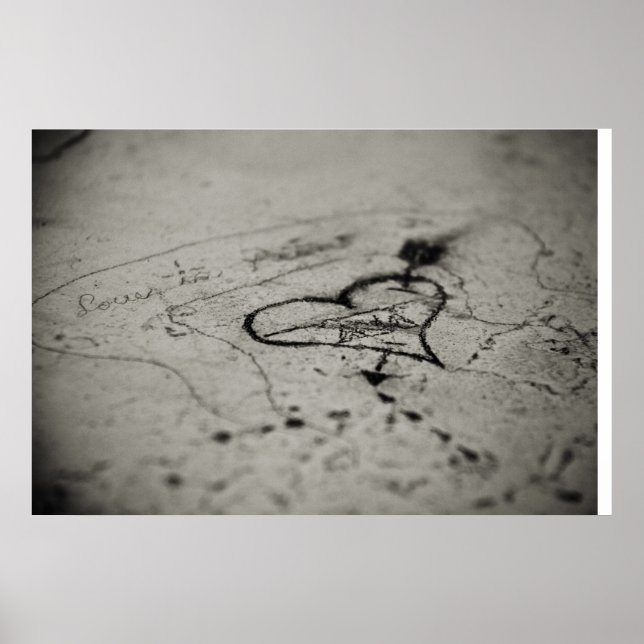 Graffiti Heart Poster (Vorne)