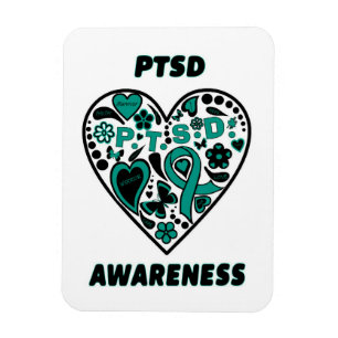 Graffiti-Herz… PTSD Magnet