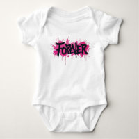 Graffiti Hot Pink "FOREVER"