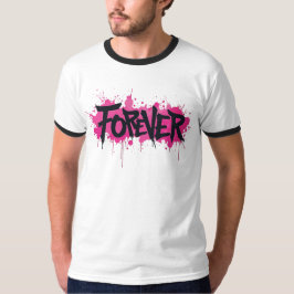 Graffiti Hot Pink "FOREVER" T-Shirt