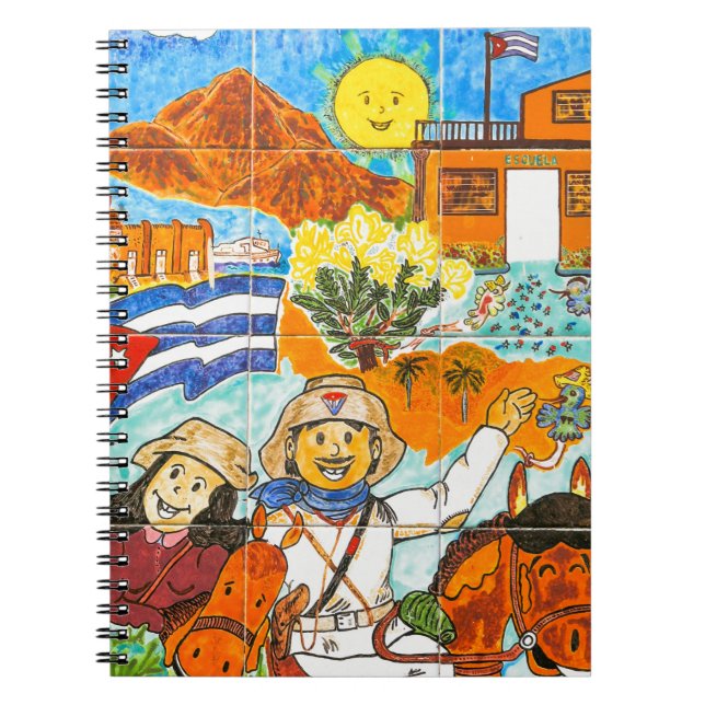 Graffiti in Havana, Kuba Notizblock (Vorderseite)