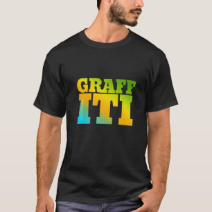 Graffiti in Naturfarben T-Shirt