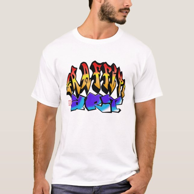 Graffiti Is Art 1 T-Shirt (Vorderseite)