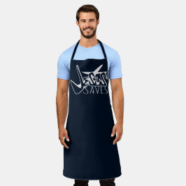 GRAFFITI JESUS RETTE CHRISTLICH SCHÜRZE