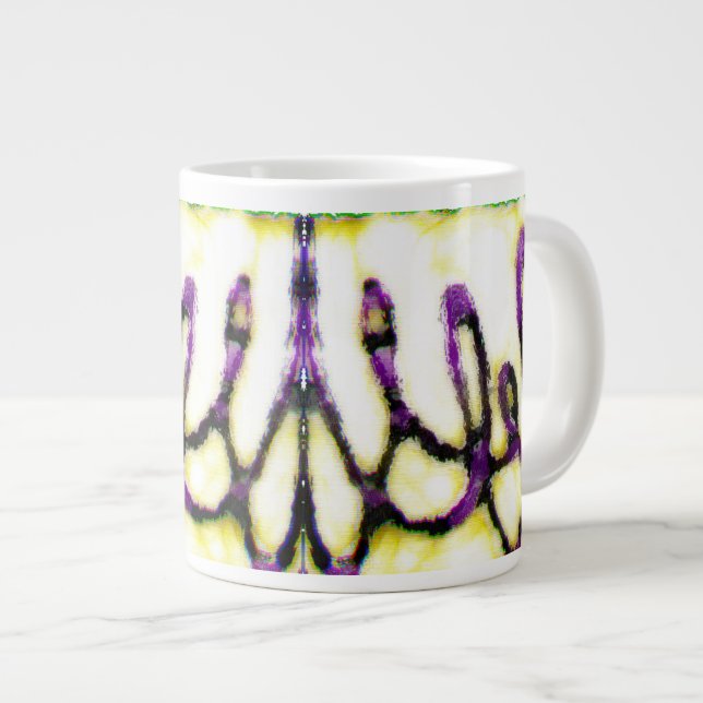 Graffiti Jumbo-Tasse (Vorderseite Rechts)