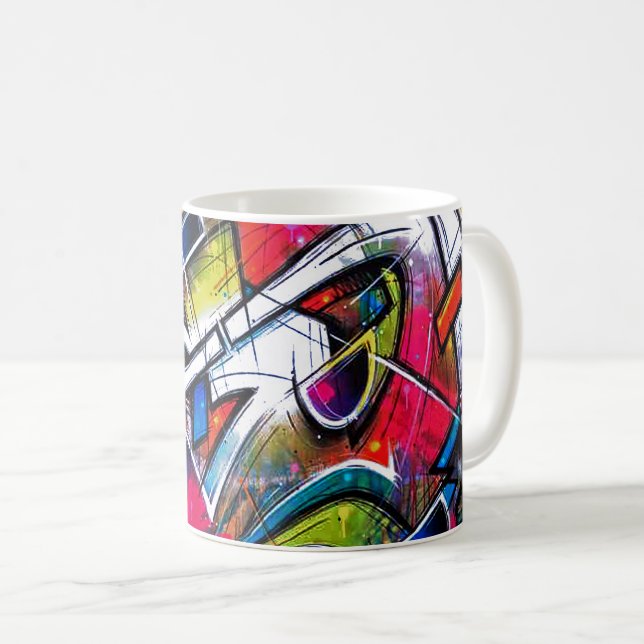 Graffiti Kaffeetasse (VorderseiteRechts)