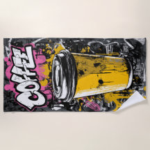 Graffiti-Kaffeetasse Urban Street Art Illustration