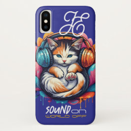 Graffiti Kitty Vibe Case - Calico