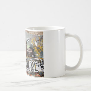 Graffiti-Klassik-Weißer Becher Tasse