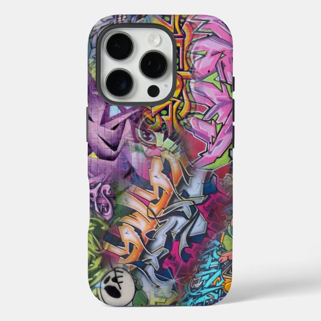 Graffiti-Kunst Case-Mate iPhone Hülle (Rückseite)