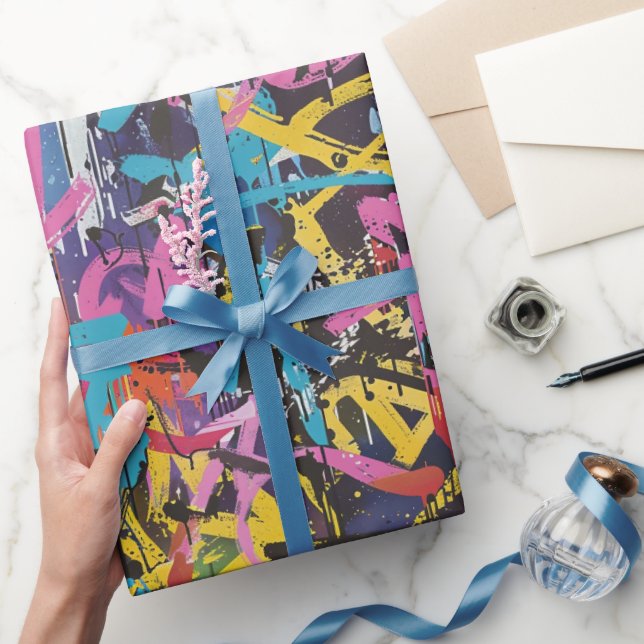 Graffiti-Kunst Geschenkpapier (Schenken)