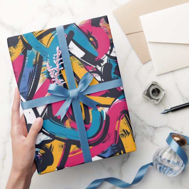 Graffiti-Kunst Geschenkpapier (Schenken)