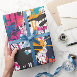 Graffiti-Kunst Geschenkpapier