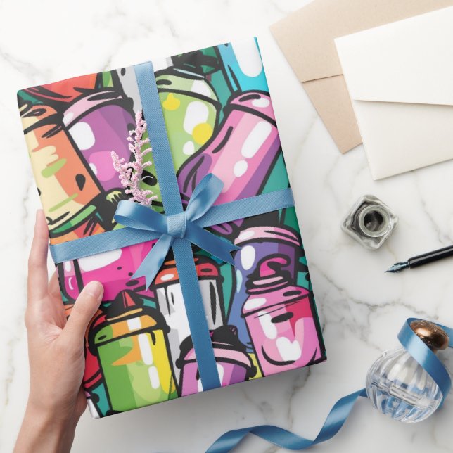 Graffiti-Kunst Geschenkpapier (Schenken)