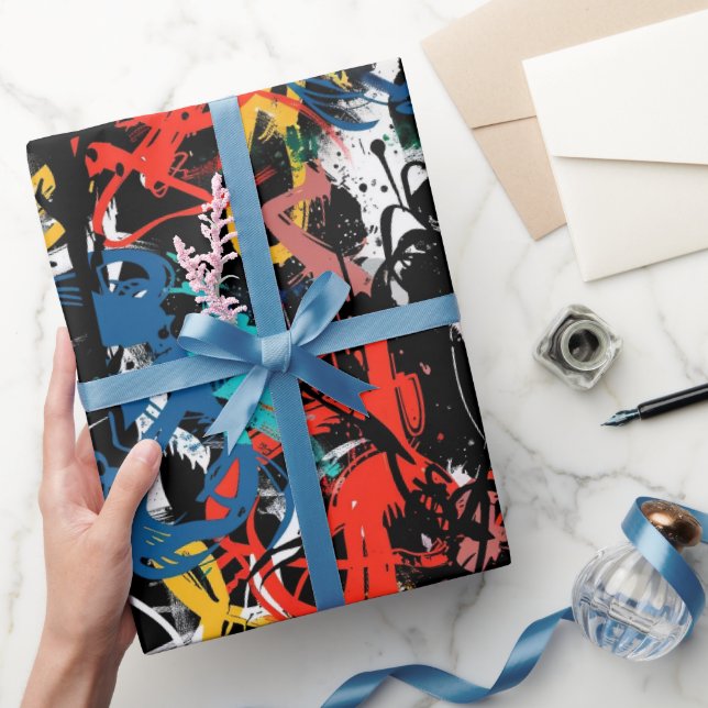 Graffiti-Kunst Geschenkpapier (Schenken)