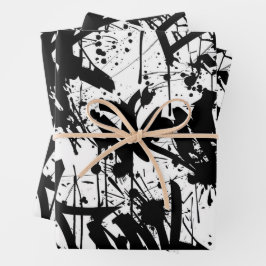 Graffiti-Kunst Geschenkpapier Set