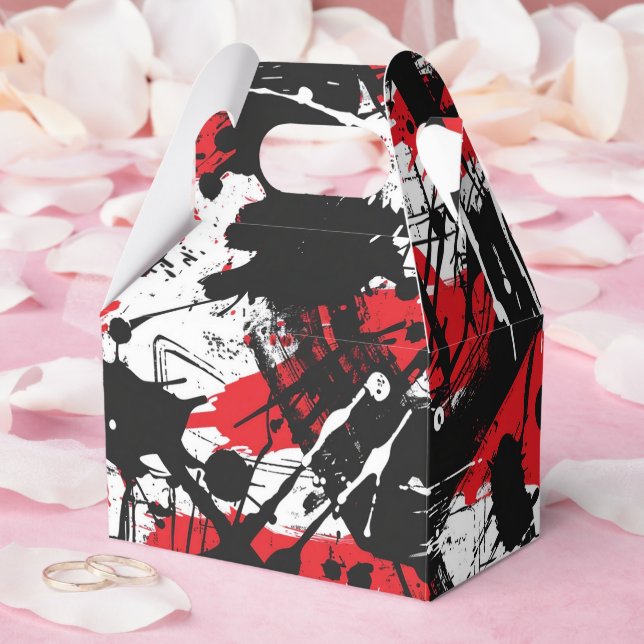 Graffiti-Kunst Geschenkschachtel (Hochzeit)