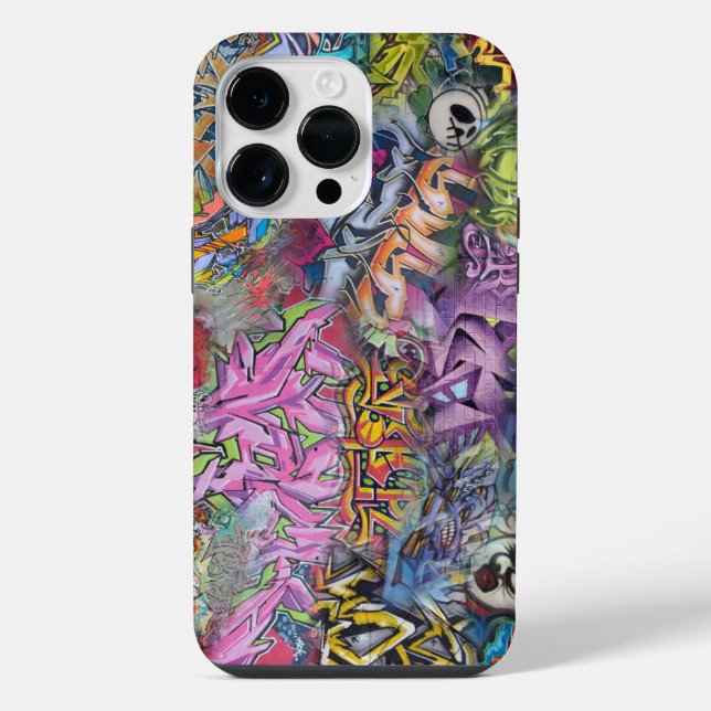 Graffiti-Kunst iPhone Hülle (Rückseite)