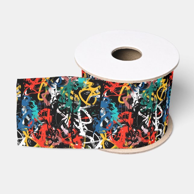 Graffiti-Kunst Ripsband (Spule)