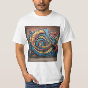 Graffiti Kunstdesign T-Shirt