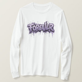 Graffiti Lavender Infinity "FOREVER" T-Shirt
