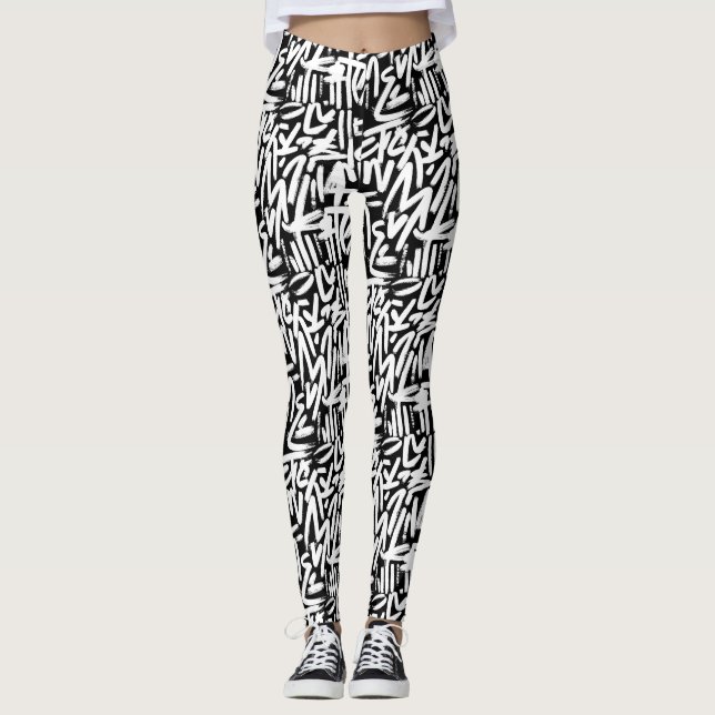 Graffiti Leggings (Vorderseite)