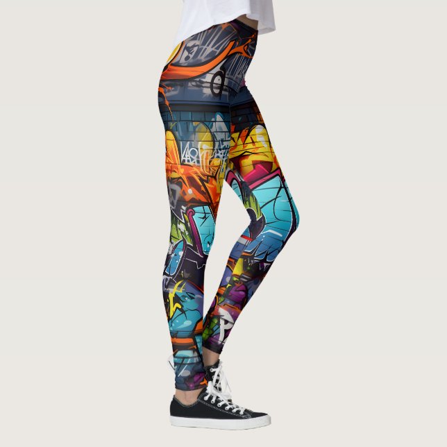 Graffiti Leggings (Rechts)