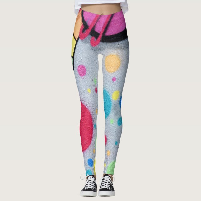 Graffiti Leggings (Vorderseite)